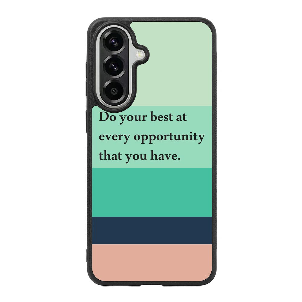 Mint Stripes X00341 Samsung Galaxy A57 Case