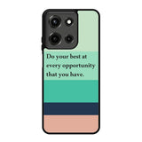 Mint Stripes X00341 Motorola Moto G 5G 2025 Case