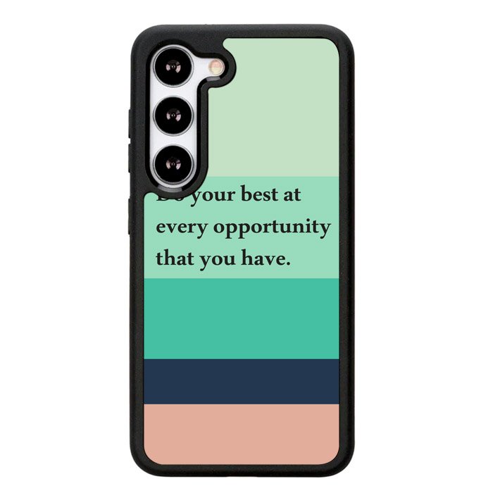 Mint Stripes X00341 Samsung Galaxy S25 5G Case