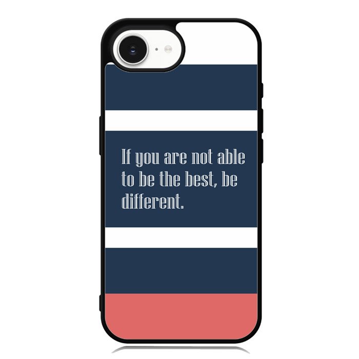 Navy Blue Stripes X00342 iPhone 16e Case