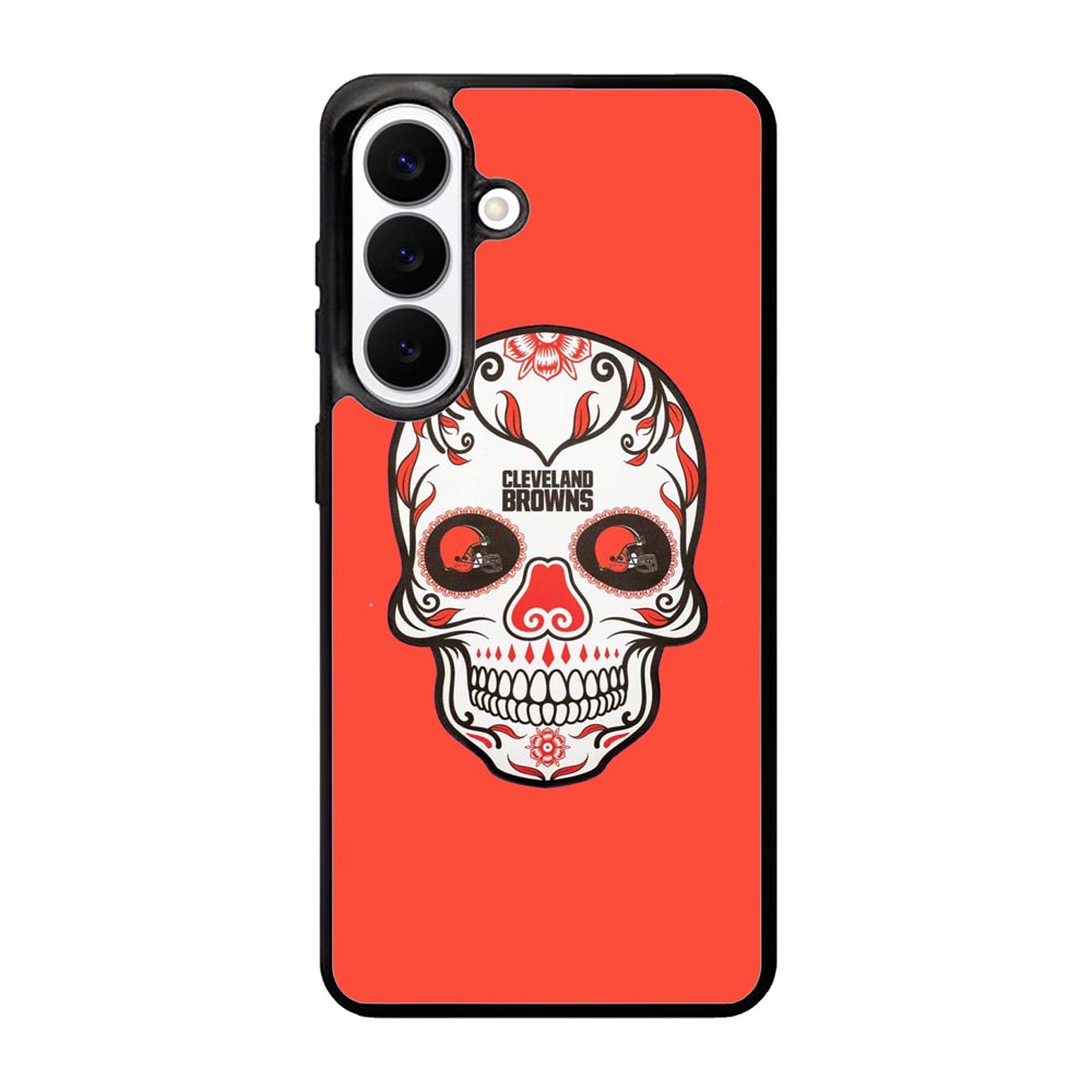 Cleveland Browns Skull X00389 Samsung Galaxy S26 Plus Case