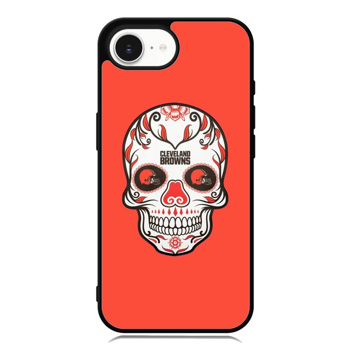 Cleveland Browns Skull X00389 iPhone 16e Case
