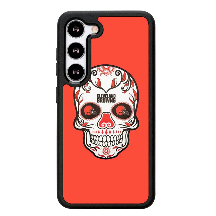 Cleveland Browns Skull X00389 Samsung Galaxy S25 Plus 5G , Samsung Galaxy S25+ 5G Case
