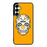 Green Bay Packers Skull X00391 Samsung Galaxy A56 5G Case