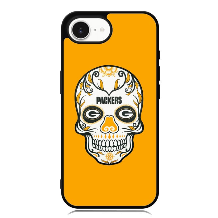 Green Bay Packers Skull X00391 iPhone 16e Case