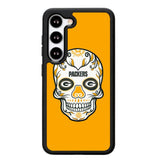Green Bay Packers Skull X00391 Samsung Galaxy S25 5G Case