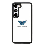 Blue Butterfly X00398 Samsung Galaxy S24 5G Case