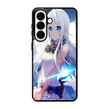 Blue Eyes Anime Girl X00473 Samsung Galaxy S26 Case