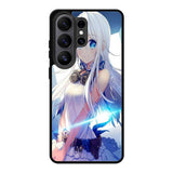 Blue Eyes Anime Girl X00473 Samsung Galaxy S26 Ultra Case