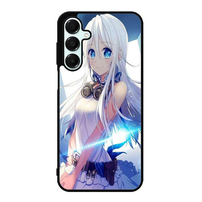 Blue Eyes Anime Girl X00473 Samsung Galaxy A56 5G Case