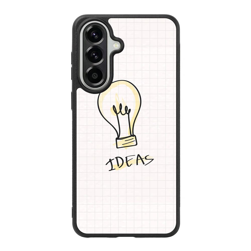 light bulb doodle X00625 Samsung Galaxy A37 Case