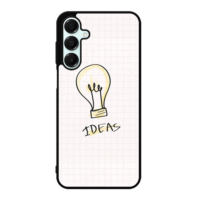 light bulb doodle X00625 Samsung Galaxy A35 5G Case