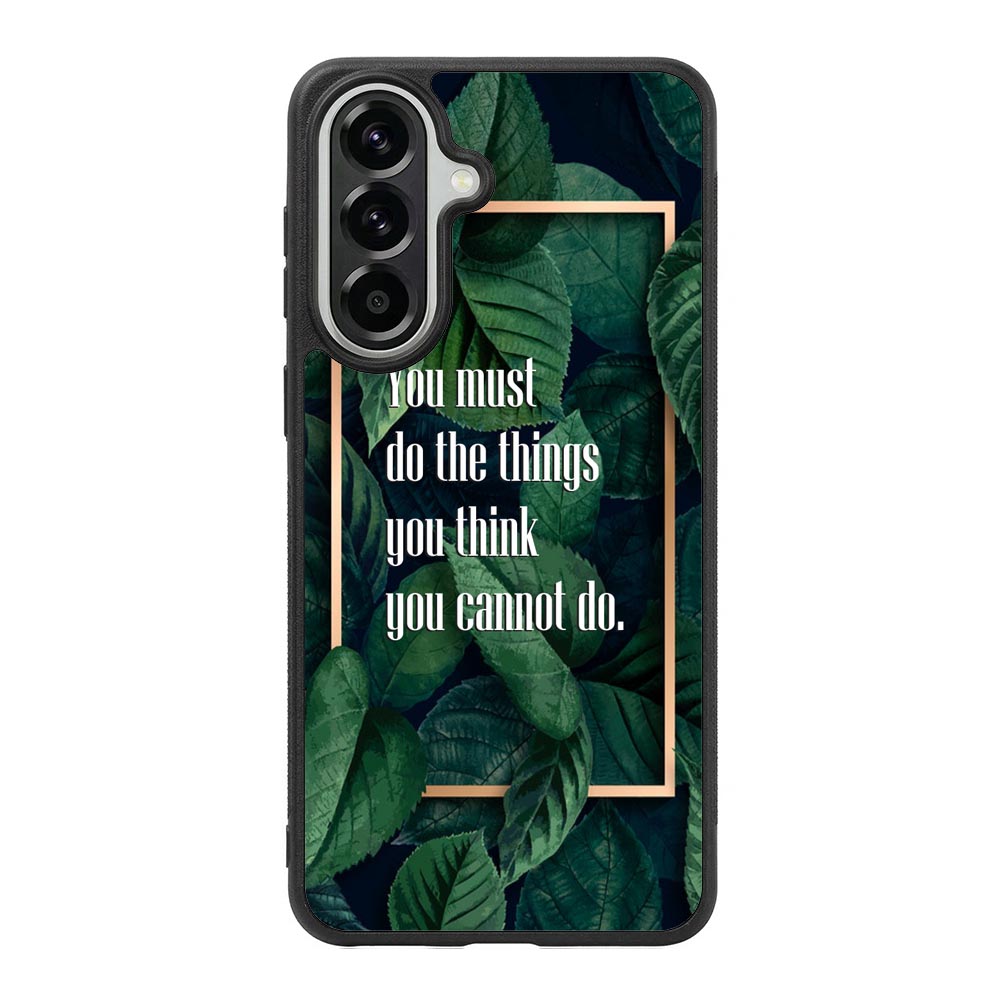 Gold rectangle frame X00628 Samsung Galaxy A57 Case