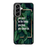 Gold rectangle frame X00628 Samsung Galaxy A57 Case