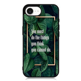 Gold rectangle frame X00628 iPhone 16e Case