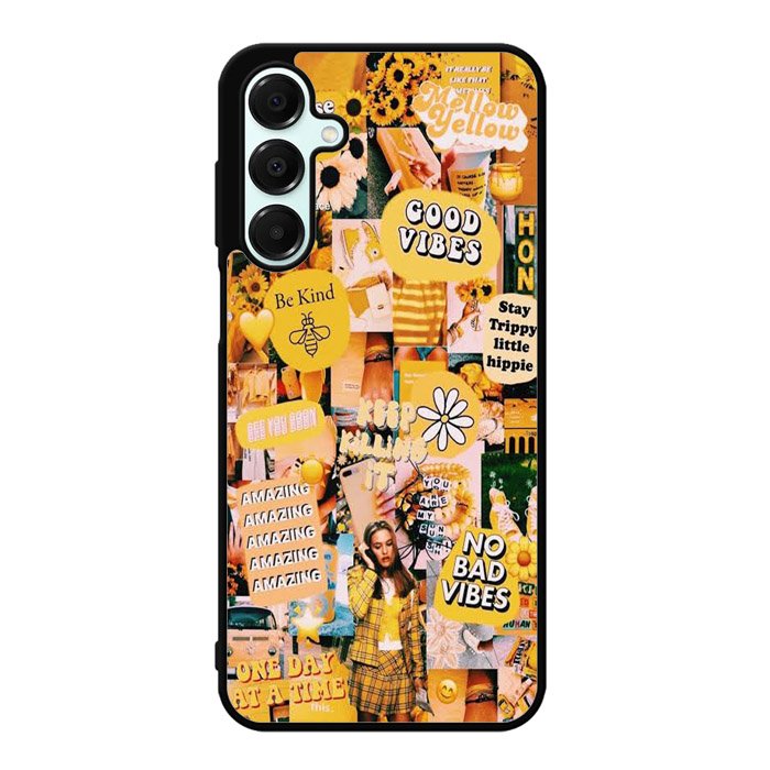 No Bad Vibes Collage X00704 Samsung Galaxy A25 5G Case