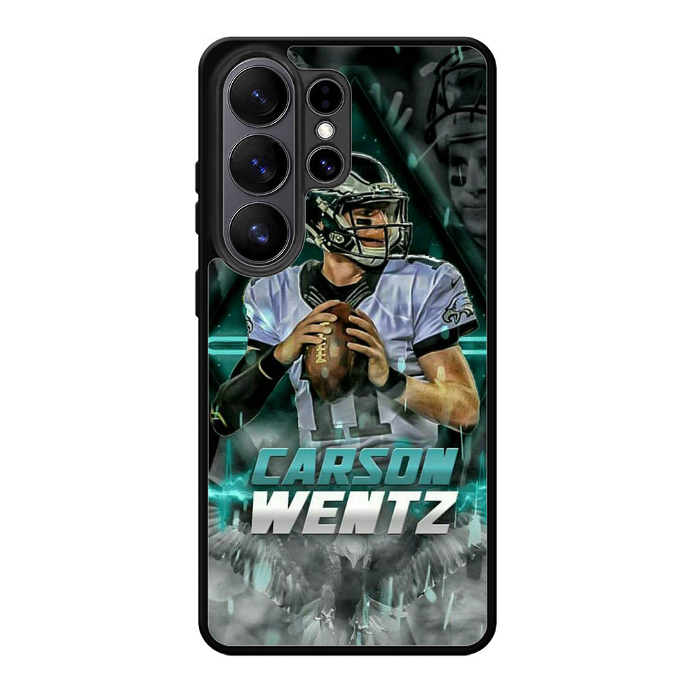 carson wentz philadelphia eagles X01343 Samsung Galaxy S26 Ultra Case