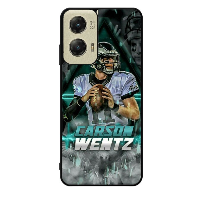 carson wentz philadelphia eagles X01343 Motorola Moto G Stylus 5G 2024 Case