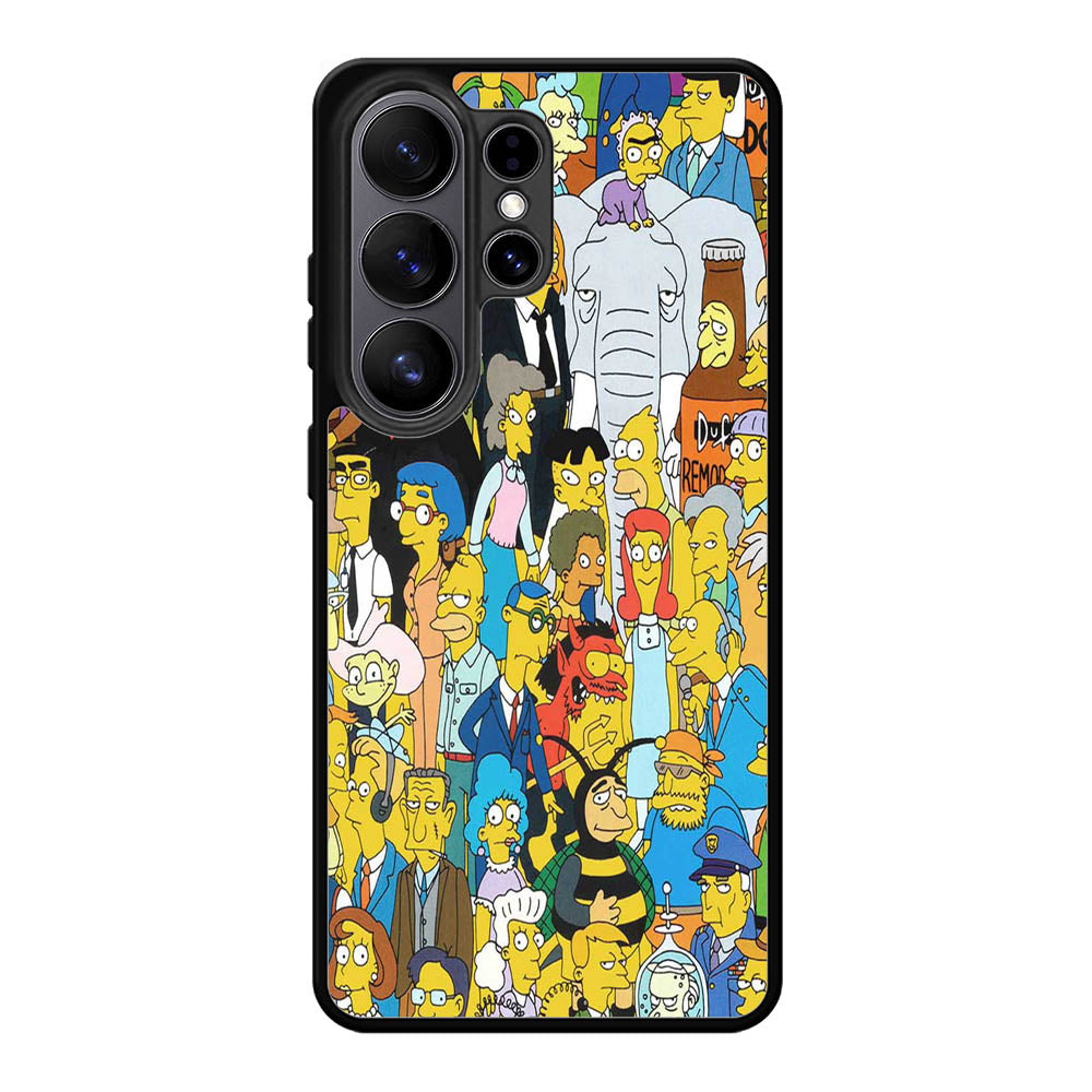 The Simpsons Characters X01580 Samsung Galaxy S26 Ultra Case