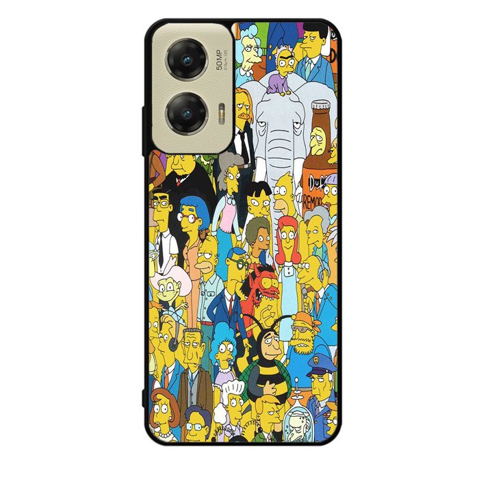 The Simpsons Characters X01580 Motorola Moto G Stylus 5G 2024 Case