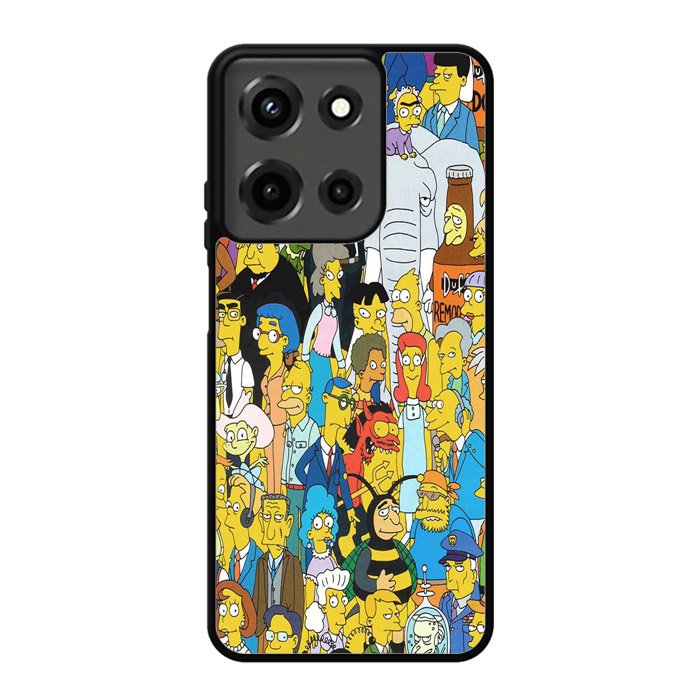 The Simpsons Characters X01580 Motorola Moto G 5G 2025 Case