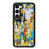 The Simpsons Characters X01580 Samsung Galaxy S25 Plus 5G , Samsung Galaxy S25+ 5G Case