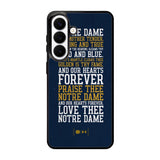 Notre Dame Football X02250 Samsung Galaxy S26 Plus Case
