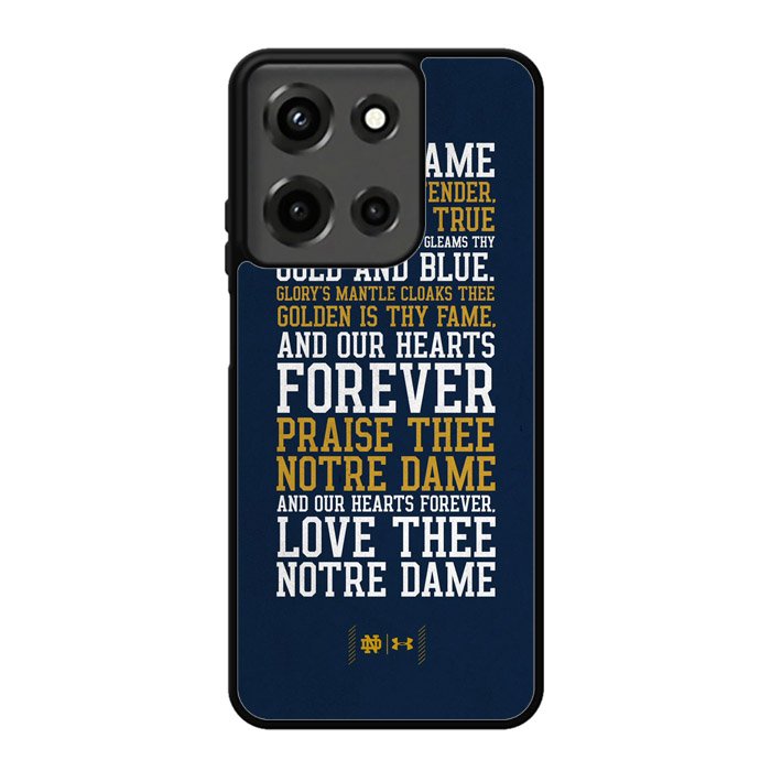 Notre Dame Football X02250 Motorola Moto G 5G 2025 Case