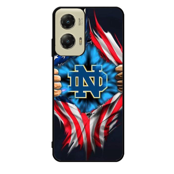 notre dame fighting irish flag X02249 Motorola Moto G Stylus 5G 2024 Case