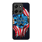 notre dame fighting irish flag X02249 Motorola Moto G 5G 2025 Case