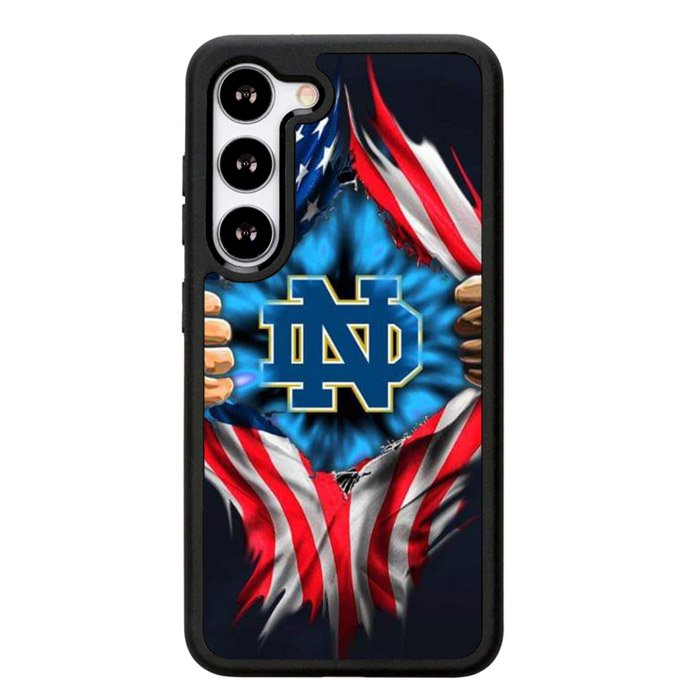 notre dame fighting irish flag X02249 Samsung Galaxy S25 5G Case