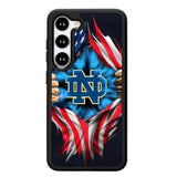 notre dame fighting irish flag X02249 Samsung Galaxy S25 Plus 5G , Samsung Galaxy S25+ 5G Case