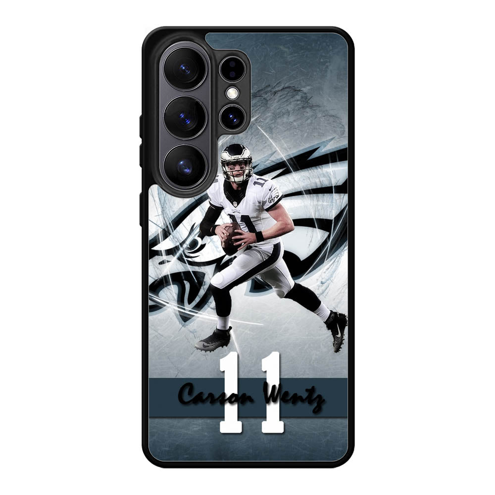 carson wentz 11 X02236 Samsung Galaxy S26 Ultra Case