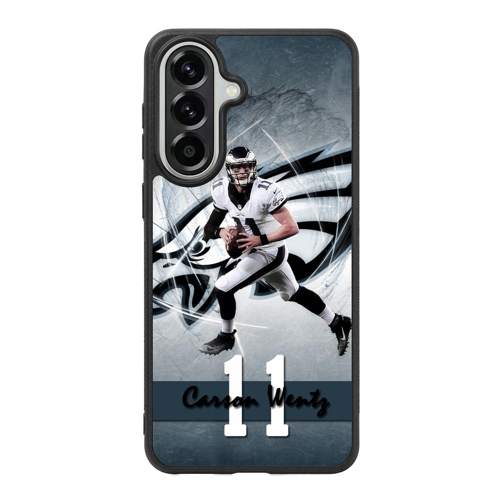 carson wentz 11 X02236 Samsung Galaxy A37 Case