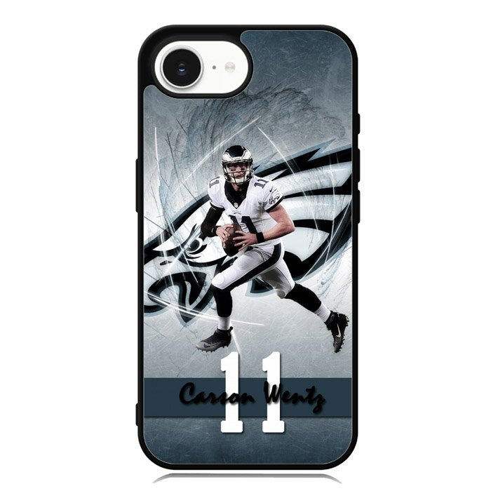 carson wentz 11 X02236 iPhone 16e Case
