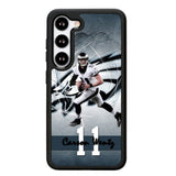 carson wentz 11 X02236 Samsung Galaxy S25 5G Case
