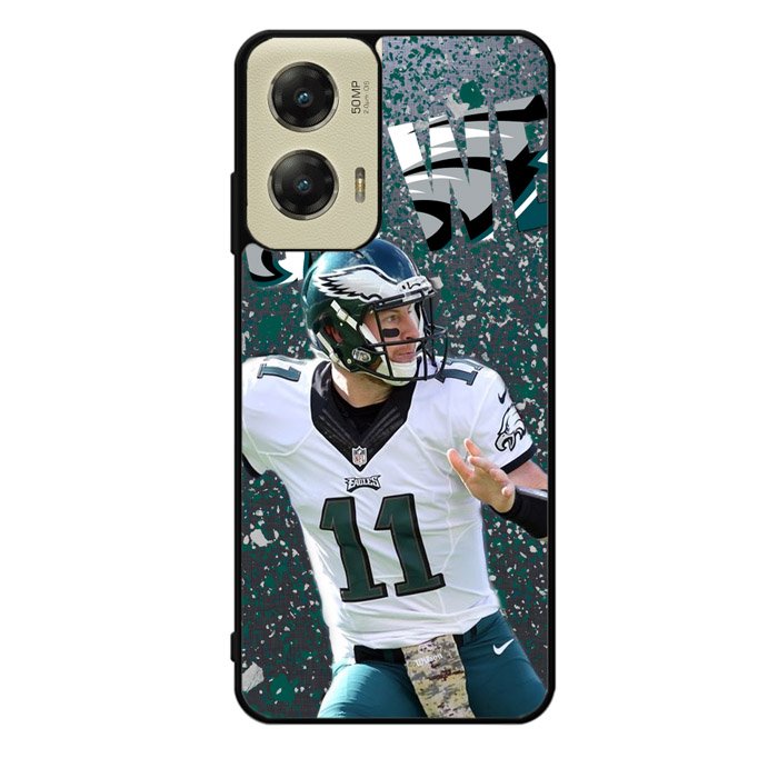 carson wentz Wallpaper X02233 Motorola Moto G Stylus 5G 2024 Case