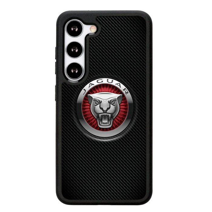 jaguar metal Logo X02204 Samsung Galaxy S25 5G Case