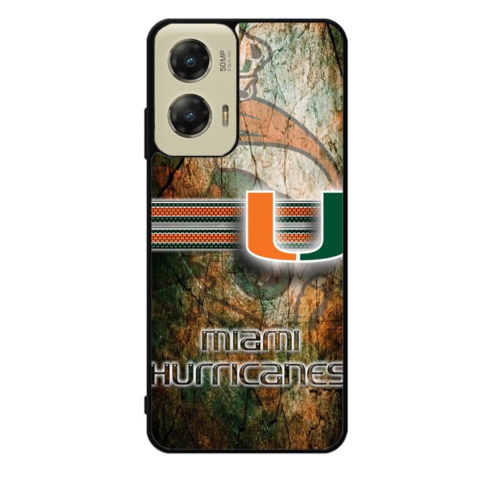 miami hurricanes Logo X02184 Motorola Moto G Stylus 5G 2024 Case