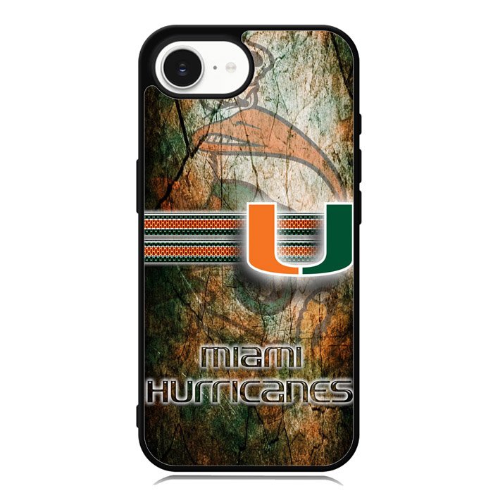 miami hurricanes Logo X02184 iPhone 16e Case