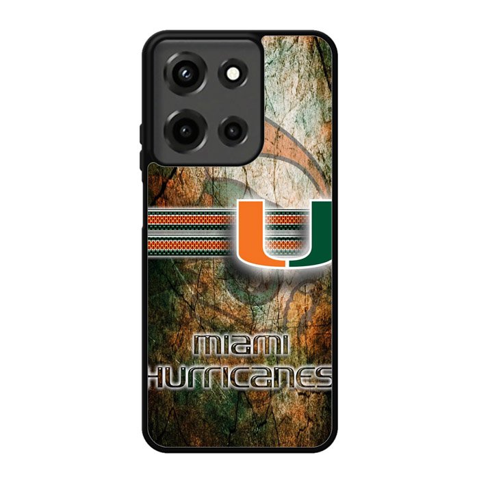 miami hurricanes Logo X02184 Motorola Moto G 5G 2025 Case