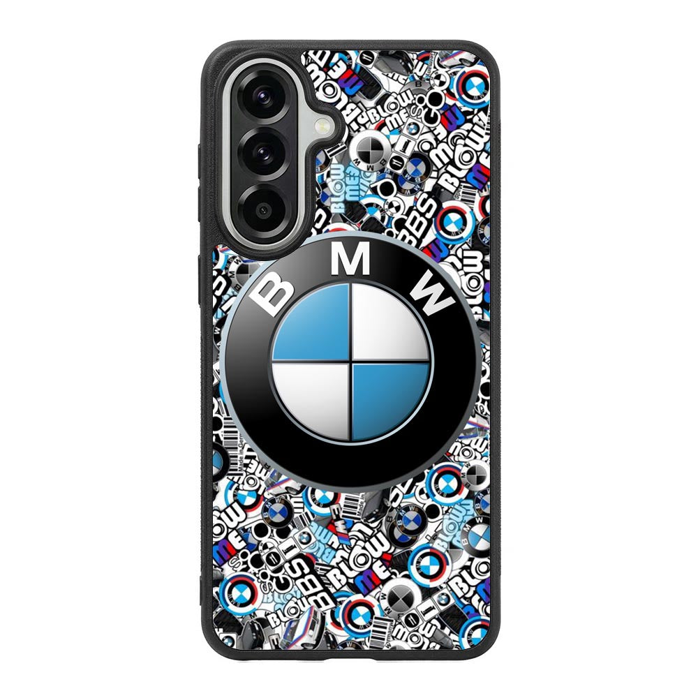 bmw sticker bomb X02147 Samsung Galaxy A37 Case