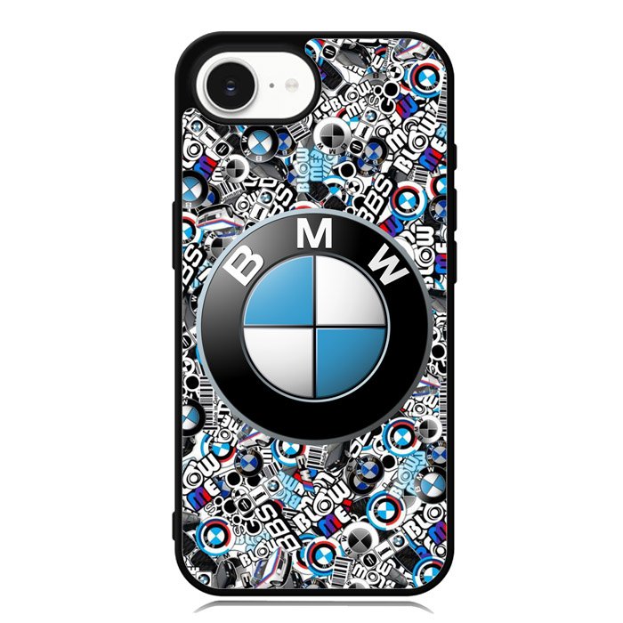 bmw sticker bomb X02147 iPhone 16e Case