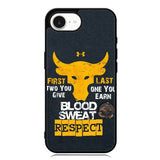 Blood sweat respect X02129 iPhone 16e Case