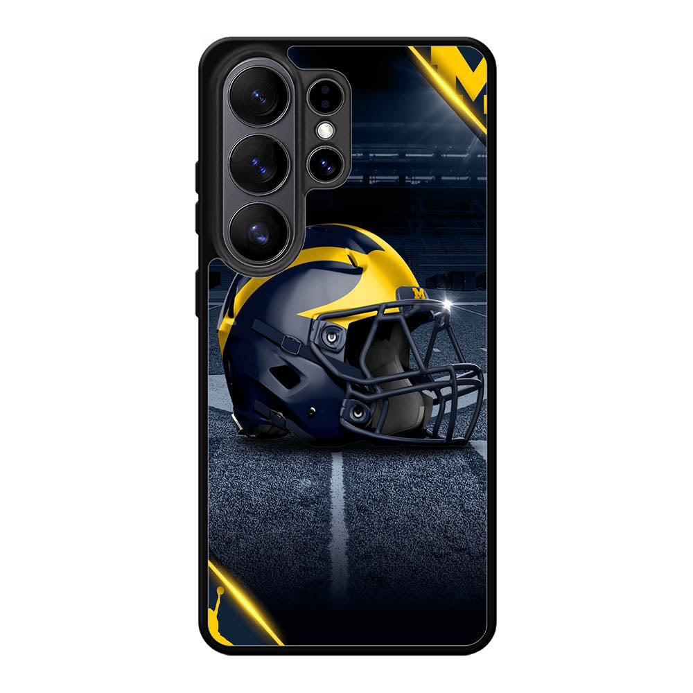 michigan wolverines helmet X02122 Samsung Galaxy S26 Ultra Case