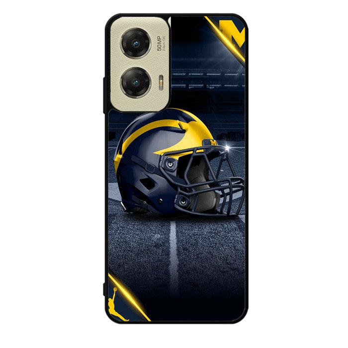 michigan wolverines helmet X02122 Motorola Moto G Stylus 5G 2024 Case