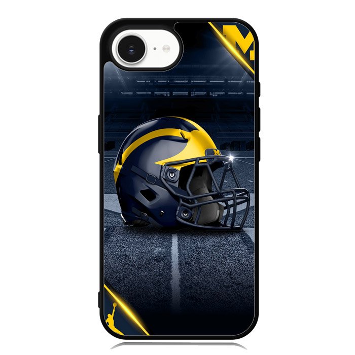 michigan wolverines helmet X02122 iPhone 16e Case
