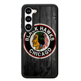 chicago blackhawks brown X02110 Samsung Galaxy S25 5G Case