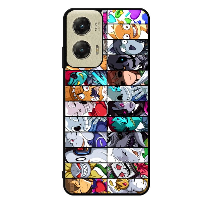 undertale all character X02102 Motorola Moto G Stylus 5G 2024 Case