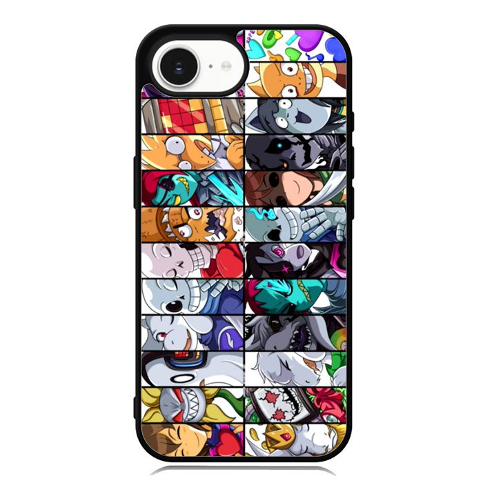 undertale all character X02102 iPhone 16e Case